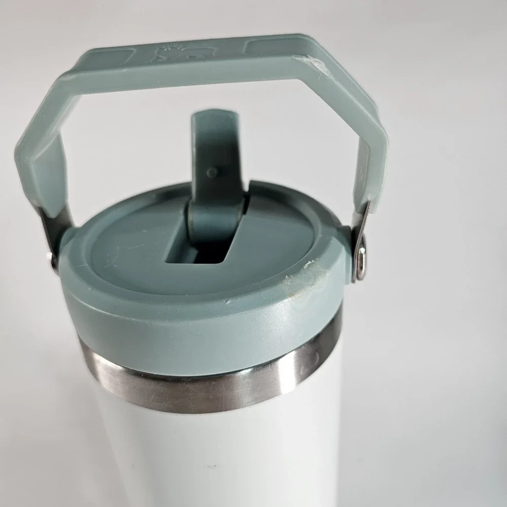 Stanley MIST The IceFlow Flip Straw Tumbler 30oz Light Blue Insulated Cup Handle - Picture 7 of 10